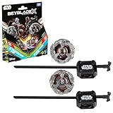 Hasbro Beyblade X und Star Wars Collab The Mandalorian 3-60F vs. Moff Gideon 3-80N Multipack, Set