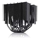 Noctua NH-D15S chromax.black, Premium CPU-Kühler mit NF-A15 PWM 140mm Lüfter (Schwarz)
