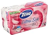 Zewa Ultra Soft Toilettenpapier 4-lagig (16 Rollen x je 150 Blatt)