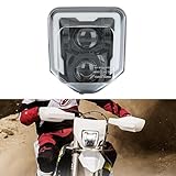 DREAMIZER Motorrad Frontscheinwerfer Kompatibel für Pit Dirt Bike Motocross Husqvarna 2014-2023 701 Enduro 701 SuperMoto FE250 FE350 FE450 FE501 FE501S TE150 TE250i TE300i