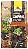 Neudorff NeudoHum Hochbeet & GewächshausErde für leckeres Gemüse und aromatische Kräuter im Hochbeet, Gewächshaus und Kübeln, 75 Liter