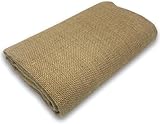 Natur Sack-Leinen, 1 M X 1.6 M Jute Stoff Meterware, Jute Tischläufer-Zuschnitt, Robust Jutestoff Zum Nähen, Jute Tischband Juteband, 100% Jute Rupfen Aus Naturfaser, Für Haus Und Garten