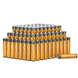 Amazon Basics AAA-Alkalibatterien, leistungsstark, 1,5 V, 100 Stück (Aussehen kann variieren)