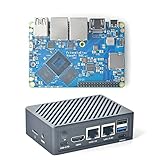 FriendlyElec NanoPi R6C Mini Router mit Metallgehäuse- OpenWRT- 4/8GB RAM- RK3588S Einplatinencomputer- 2.5G+1Gbps Ethernet-HDMI 2.1, für VPN NAS IOT Smart Home Gateway (8GB RAM, 32GB eMMC)