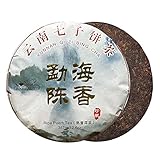 LWXLJMJZC-Reifer Puerh-Tee Fermentierter (Gekochter) Pu Erh Tee Chinesischer Schwarzer Puer aus Yunnan 357g (150 Tassen)