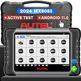 Autel MaxiCheck MX808S Android 11 Scanner [EU-Version 2024], wie MaxiCOM MK808S, Neueres Modell von MK808/ MX808, Vollständig Bidirektional, 28+ Service, OE All System Scan, ABS/SRS/EPB/BMS