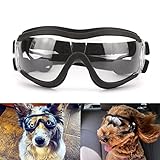 Namsan Hundebrille Netive Haustier-Sonnenbrille Wasserdicht Winddicht Augenschutz für Groß/Mittel Hund