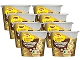 MAGGI 5 Minuten Terrine Kartoffelbrei mit Röstzwiebeln und Croutons, leckeres Fertiggericht, Instant Kartoffel-Püree, herzhafter Kartoffel-Snack, 8er Pack (8 x 56g)