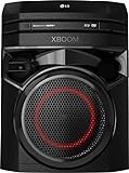 LG XBOOM ON2DN Party-Lautsprecher, Onebody-Soundsystem (Bluetooth, HDMI, Karaoke-Funktion), schwarz [Modelljahr 2020]