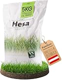 Hesa Trockenrasen, 5 kg für ca 150 m², RSM 2.2.2, Premium Rasensamen für trockene Standorte in Profiqualität, bleibt lange grün