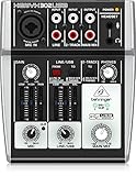 Behringer XENYX 302USB 5-Input Mixer mit XENYX Mic Preamp und Eingebautem USB Audio Interface