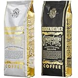 NEU | GUGGENHEIMER COFFEE | Kaffeebohnen Probierpaket 1 kg | Supreme 500g & Gourmet Arabica 500g | wenig Säure & Bitterstoffe | Feinste Crema | Bester Espresso für Vollautomaten | Kaffee Probierset