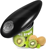 Dosenöffner Elektrisch, Hilft Arthritis-Kranke, Senioren und Köche einfach und Öffnet Dosen Automatisch, Flach und Glatt, für alle Größen von runden Blechdosen