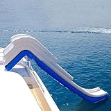 MBCEYLSTUB Aufblasbare Wasserrutsche, Wasseryachtrutsche, PVC-Clip-Netz Aufblasbar, Kommerzielle Wasserspielausrüstung, Bootsrutsche
