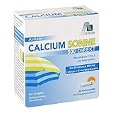 Avitale Calcium Sonne 500 Direkt - Zur Vorbereitung Ihrer Haut auf die Sonne mit 500 mg Calcium und 6 mg Beta-Carotin plus Vitamin C, D3 und E, 75 g