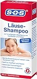 SOS Läuse Shampoo | Beseitigung von Nissen + Kopfläuse | mit natürlichem Wirkstoff für Kinder ab 3 J. + Erwachsene | Läusemittel Haare | 1x100ml