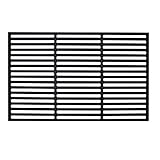 Daromigo 60 * 40 cm Grillrost Gusseisen, Emailliert Gussrost, Rechteck Gussrost Emailliert Grillgitter Grill, Zubehör für BBQ, Gasgrill, Holzkohlegrill und vieles, für Gasgrill, Holzkohlegrill