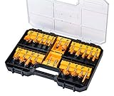 DEWALT DT90017 Fraeser-Set, Farbe, 22-tlg