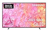 Samsung QLED 4K Q60C 85 Zoll Fernseher (GQ85Q60CAUXZG, Deutsches Modell), Quantum-Dot-Technologie, Quantum HDR, AirSlim Design, Smart TV [2023]