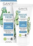 SANTE Naturkosmetik Moisture Fresh Feuchtigkeitscreme Hyaluron, Squalan & Bio-Aloe-Vera - 50 ml - Intensive Feuchtigkeit für Trockene Haut - Langanhaltende Gesichtspflege - Vegan & Natürlich