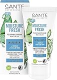 SANTE Naturkosmetik Moisture Fresh Feuchtigkeitscreme mit Hyaluron, Squalan & Bio-Aloe Vera, nährende Gesichtspflege, Gesichtscreme für intensive Feuchtigkeitspflege und geschmeidige Haut, 50ml