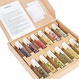 DO YOUR GIN BOTANICALS | Gin Gewürz Set | 12 Botanicals | Gin-Cocktails | Geschenkset für Männer & Frauen | Tolles Einweihungsgeschenk | Vatertags, Geburtstags, Muttertags, Weihnachts, Hochzeit