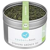 Zauber des Tees Gyokuro Grüner Tee Bio Japan – Japanischer Premium grüner Tee lose, Gyokuro Tee original aus Japan, 105 g