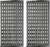 Denmay Infrarot Grillrost 43,2cm für Charbroil Performance TRU Infrarot 2 Brenner 300 Gasgrill, Grillrost Ersatzteile für Charbroil 463633316, 463672016 463672216, 463672416, G460-0500-W1, 2 Stück