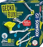 KOSMOS 620950 Gecko Run, Starter Set, Erweiterbare Kugelbahn für Kinder, Vertikale Kugelbahn, Murmelbahn, Lernspielzeug und Konstruktionsspielzeug ab 8 Jahren