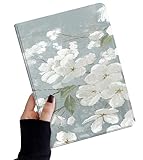 Schutzhülle für iPad 10. Generation 27,9 cm (10,9 Zoll) Version 2022 – Blumenmuster, niedliches schlankes Leder-Folio-Ständer mit Stifthalter, automatischer Wake/Sleep (Farbe Q)