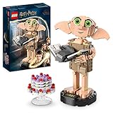 LEGO Harry Potter Dobby der Hauself Set - Ostergeschenke für Kinder und alle Fans ab 8 Jahren - Bewegliche ikonische Figur - Spielzeug - Schlafzimmer Accessoire & Deko - Charakter-Sammlung - 76421