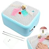 Buntglas-Schleifer-Set – DIY-Werkzeug mit Diamant-Bits zum Formen von Keramikglas, inklusive Schallwand für Präzisionsarbeiten