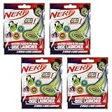 Nerf - Blind Bag Party Favor Sets - Glow in The Dark Launchers - 4 Stück