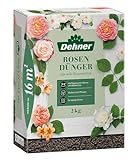Dehner Rosendünger, hochwertiger Dünger für Rosen, organisch mineralischer NPK-Dünger, mit Spurennährstoffen, 2 kg, für ca. 16 qm