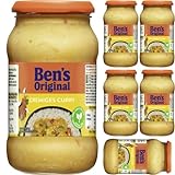 Ben's Original Cremiges Curry Soße Sauce 400 gramm x 6 STÜCK