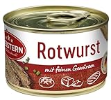 Dreistern Rotwurst, 160 g