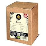 Klimmek Premium - 100% purer Bio Aroniasaft - Direktsaft - 3 L Muttersaft in der Bag in Box mit Zapfhahn
