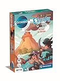Clementoni Galileo Escape Game Junior - Die Insel der Piraten - Escape Spiel für Kinder ab 6 Jahren - Gesellschaftsspiel & Familienspiel 59337, 11.2 x 15.6 x 3.2