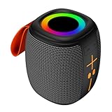 Tosuny Bluetooth Lautsprecher, 5W Mi NI Wireless Tragbarer Lautsprecher, USB & TF Card Eingabe, FM Funkgeräte, Leistungsstarker Kristallklarer Sound, 2,5 stündige Spielzeit für