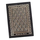 KICHOUSE Vintage Geprägtes Notizbuch aus PU Leder Retro Tagebuch für Schule Zuhause Reisen für Skizzen Journaling Scrapbooking für Frauen und Freunde