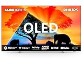 Philips Ambilight 65OLED759 4K OLED Smart TV - 65-Zoll Display mit P5 AI Perfect Picture Ultra HD, Titan OS, Dolby Vision und Dolby Atmos, Funktioniert mit Alexa und Google Sprachassistent