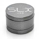 SLX Grinder Aluminium Luft- und Raumfahrt Hohe Präzision Antihaftbeschichtung 50mm Silber v 2.5