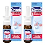OLYNTH 0,1% für Erwachsene Nasendosierspray Doppelpackung (2x15ml)