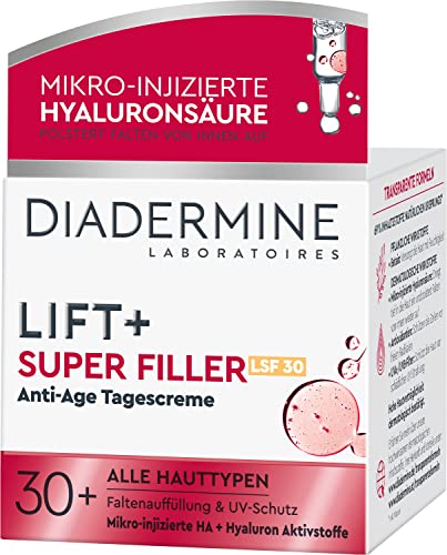 DIADERMINE LIFT+ Tagespflege SUPER FILLER Tagescreme LSF30, 1er Pack (1 x 50 ml)