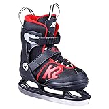 K2 Skates Jungen Schlittschuhe Joker Ice, black - red, 25D0303.1.1.L