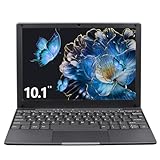 LONGEVINCE Kleiner Mini-Laptop, 10,1 Zoll (0,79 kg), ultradünn und leicht, Windows 11, Celeron N4020,8 G DDR4, Webcam, USB 3.0, Typ C, HDMI, perfekt für Kinder und Erwachsene (Grau, 8G+960G SSD)