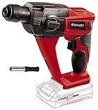 Einhell Akku Bohrhammer TE-HD 18 Li Solo Power X-Change (Lithium Ionen, 18V, 1,2 J, Bohrleistung in Beton 12 mm, SDS-plus-Aufnahme, LED-Licht, ohne Akku und Ladergerät)