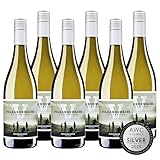 Vulkangewächs Kaiserstuhl Grauburgunder QbA trocken - SILBER 2025 AWC Vienna - Weißwein trocken mit zarten Fruchtaromen nach Pfirsich, Apfel & Zitrus - Badischer Wein (6 x 0,75 l)