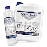 Ameisensäure 75%, 1 L (1,18 Kg), inkl. Dosierrechner auf 60%