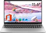 jumper Laptop 15,6 Zoll HD Display, 1 Jahr Office 365, 4GB DDR4 RAM 128GB SSD Notebook, Prozessor 5205U, Akku 38 Wh, Zwei Stereo-Lautsprecher, Typ C, USB 3.0, Digitale Tastatur